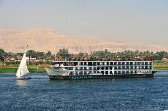 7 Nights / 8 Days Classic Nile Cruise route map